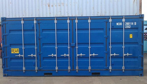 6.1m (20ft) shipping container with full side opening doors - Image 3